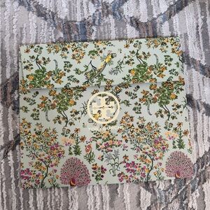 FREE🍉Tory Burch Floral Colorful Boho Gift Paper Bag